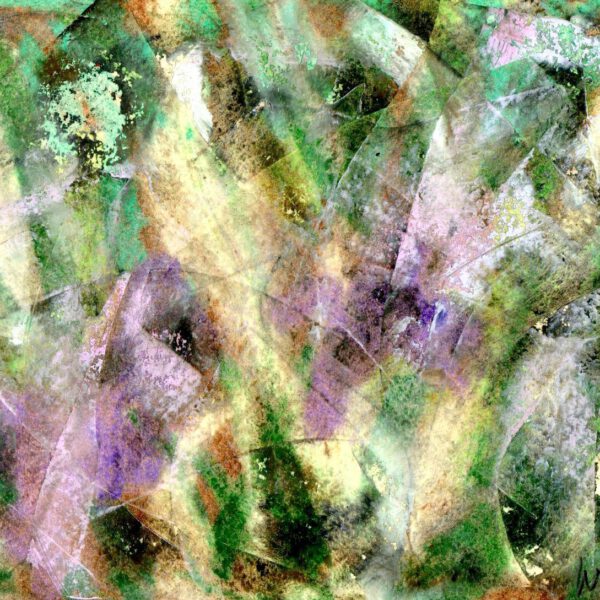 Krokusse 2024, Ölpastell 10x15cm