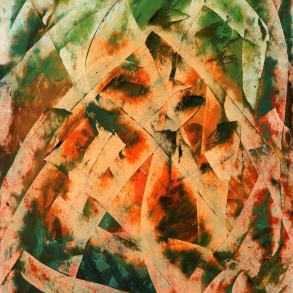 Ende August 2024, Ölpastell ca. 18x24cm