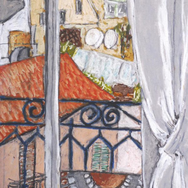 Palermo, 17. Januar, Ölpastell 30x40cm
