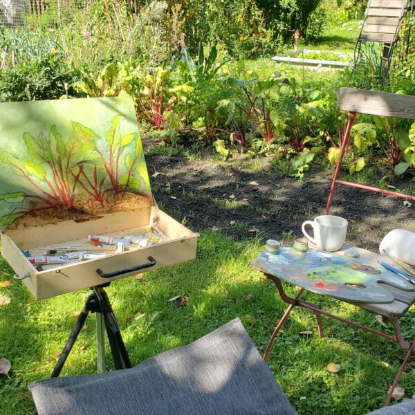 Rote Beete en plein air, September 2023