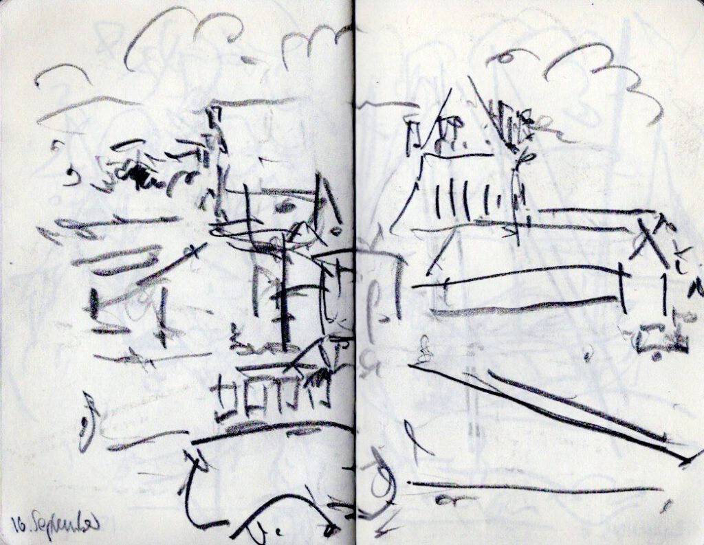 Skizzenbuch Camaret, 16. September 2023-6