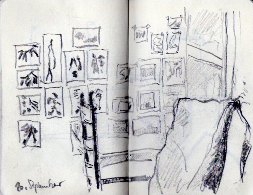 Skizzenbuch Camaret, Bildersammlung, 20. September 2023