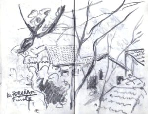Skizzenbuch Ligurien, Finale, 10. Februar 2024 (1)