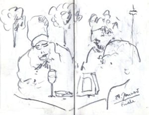 Skizzenbuch Ligurien, Finale, 29. Januar 2024