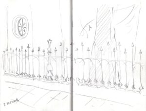 Skizzenbuch Sizilien, Palermo 2. Februar 2023