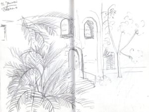 Skizzenbuch Sizilien, Palermo, 25. Januar 2023