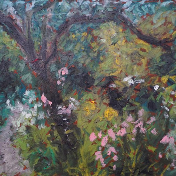 Jojo Wolff 2025: 2. Juli, Ölpastell 15x21cm