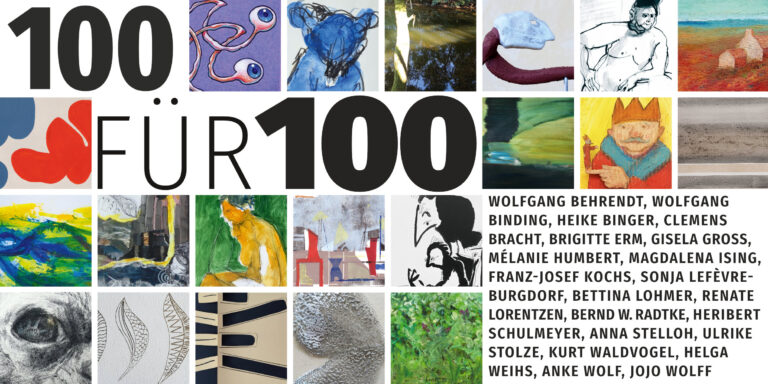 Einladungskarte 100 für 100 KUBA Nettersheim 2025