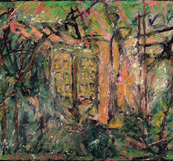 Jojo Wolff 2026: La Plage d'Argent 3, Ölpastell 20x30cm
