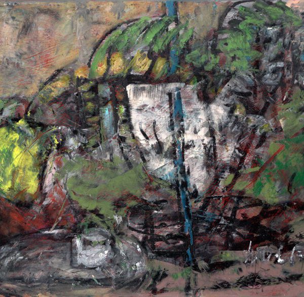 Jojo Wolff 2026: "07. Februar Solferino" Ölpastell 21x30cm